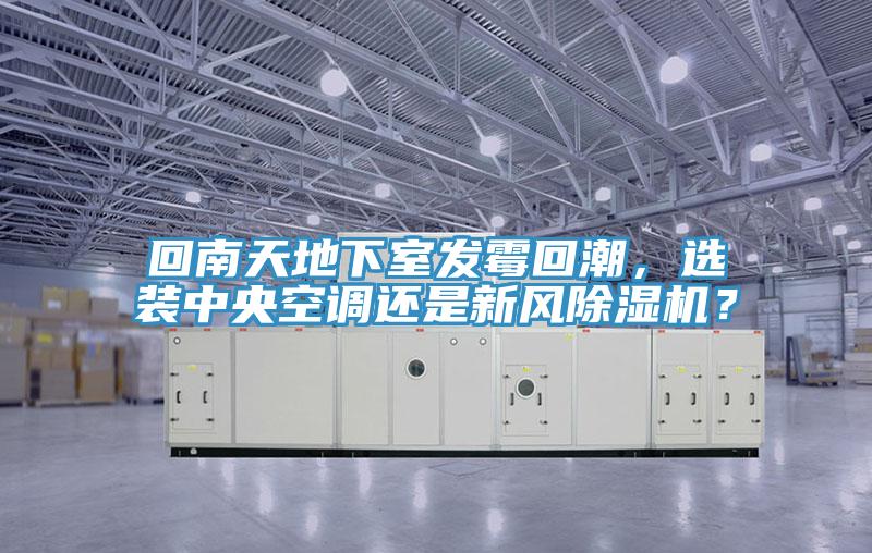 回南天地下室發(fā)霉回潮，選裝中央空調(diào)還是新風(fēng)除濕機(jī)？