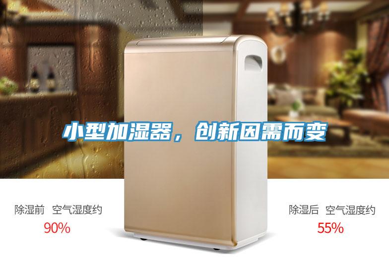 小型加濕器，創新因需而變