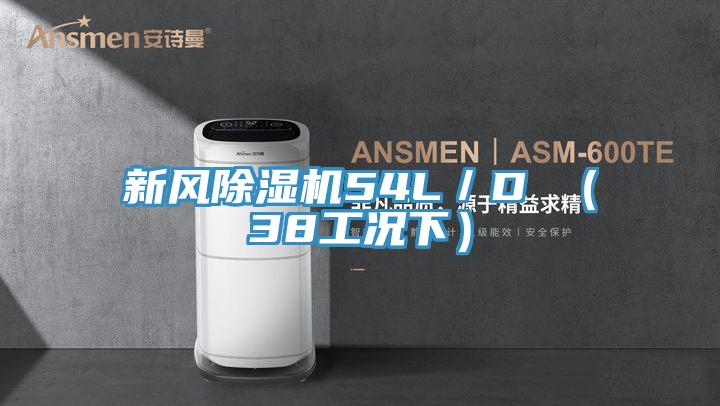 新風除濕機54L/D (38工況下)