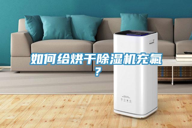 如何給烘干除濕機充氟？