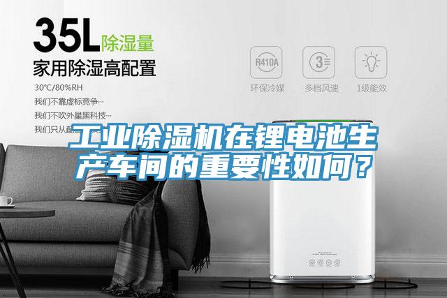 工業除濕機在鋰電池生產車間的重要性如何？