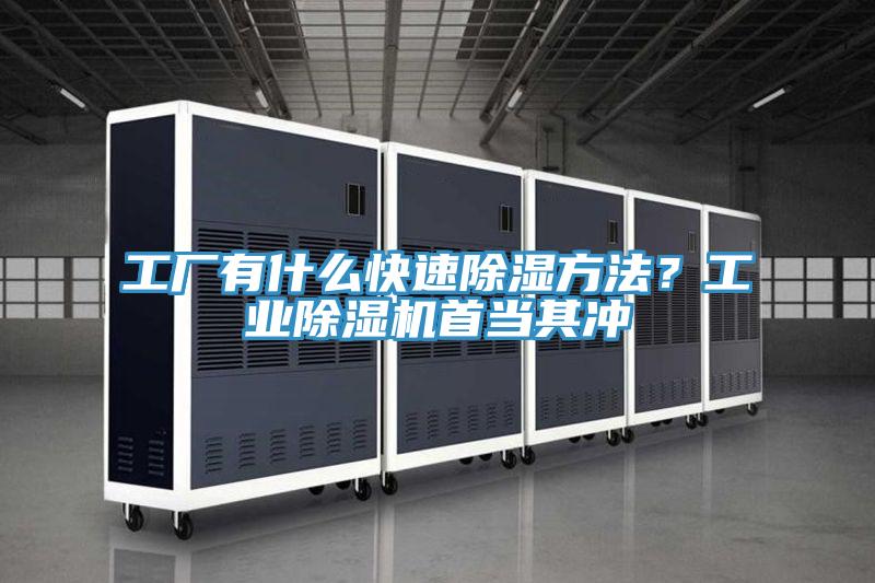 工廠有什么快速除濕方法?工業(yè)除濕機首當(dāng)其沖