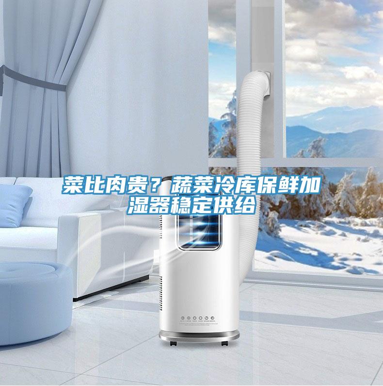 菜比肉貴？蔬菜冷庫保鮮加濕器穩定供給
