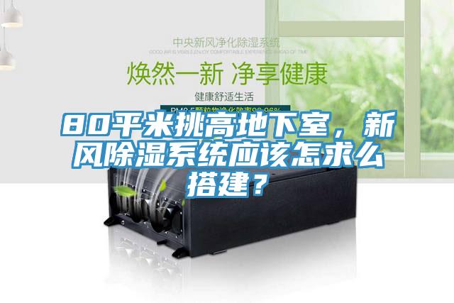 80平米挑高地下室，新風除濕系統(tǒng)應該怎求么搭建？