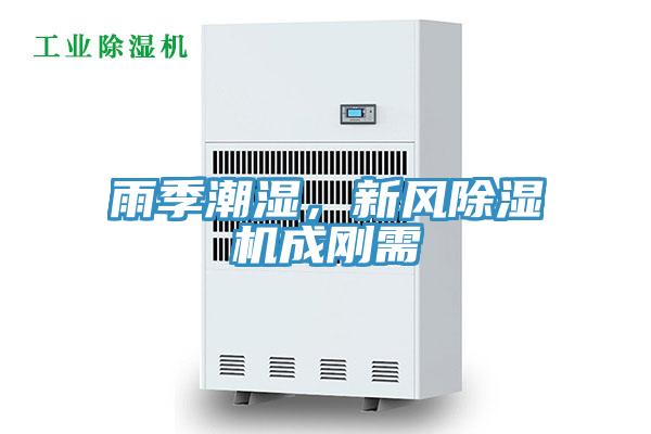 雨季潮濕，新風除濕機成剛需