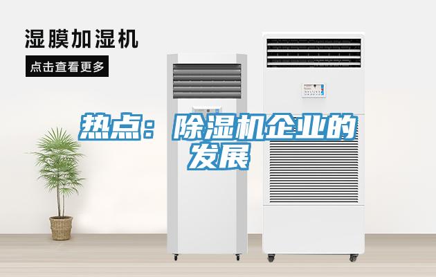 熱點:除濕機企業的發展