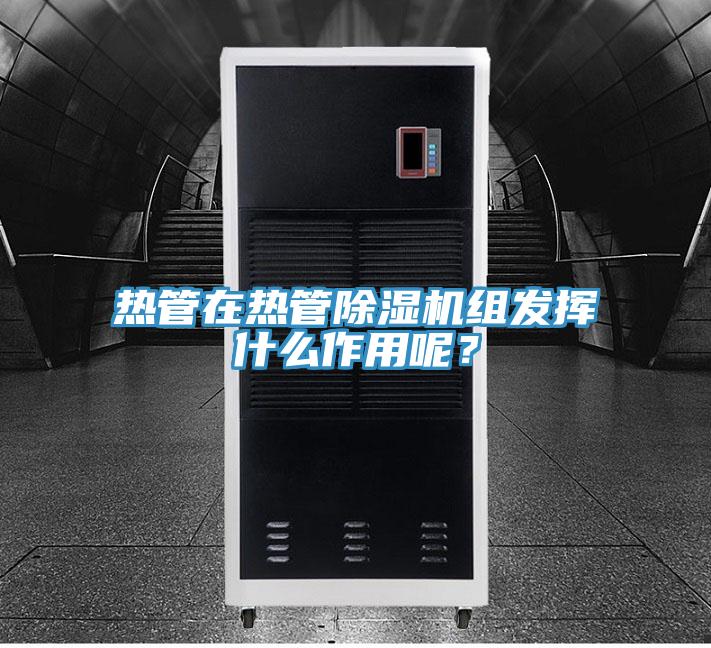 熱管在熱管除濕機組發揮什么作用呢?