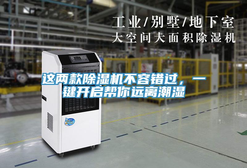 這兩款除濕機不容錯過，一鍵開啟幫你遠離潮濕