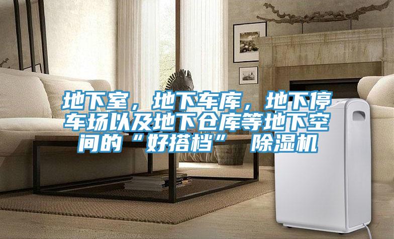 地下室，地下車庫，地下停車場以及地下倉庫等地下空間的“好搭檔” 除濕機