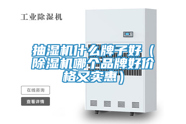抽濕機什么牌子好(除濕機哪個品牌好價格又實惠)