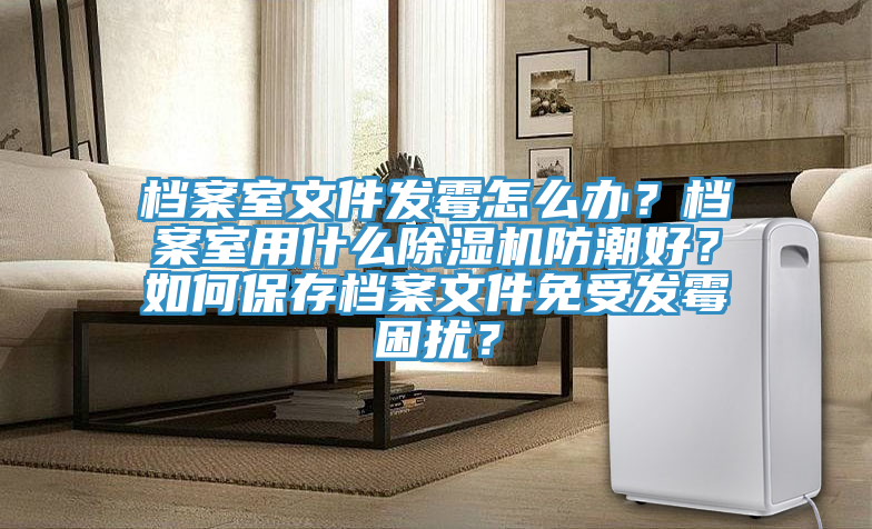 檔案室文件發霉怎么辦？檔案室用什么除濕機防潮好？如何保存檔案文件免受發霉困擾？
