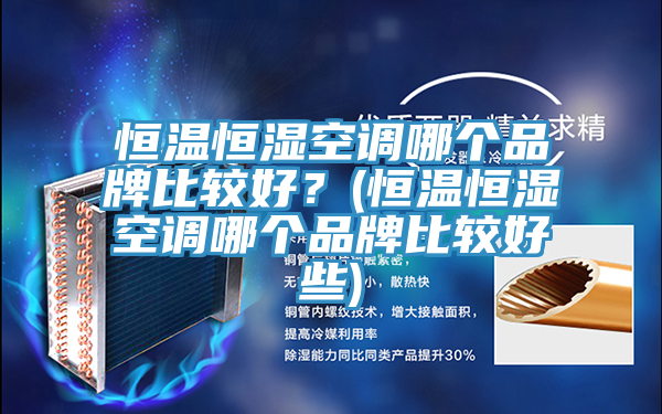 恒溫恒濕空調哪個品牌比較好？(恒溫恒濕空調哪個品牌比較好些)