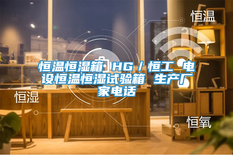 恒溫恒濕箱 HG／恒工 電設恒溫恒濕試驗箱 生產(chǎn)廠家電話