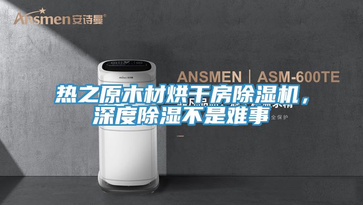 熱之原木材烘干房除濕機，深度除濕不是難事