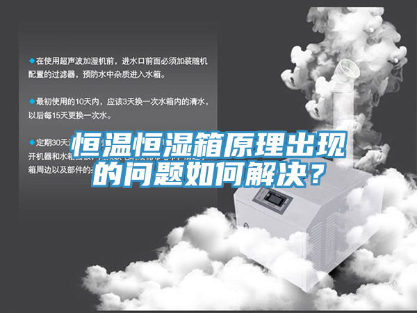 恒溫恒濕箱原理出現(xiàn)的問(wèn)題如何解決？