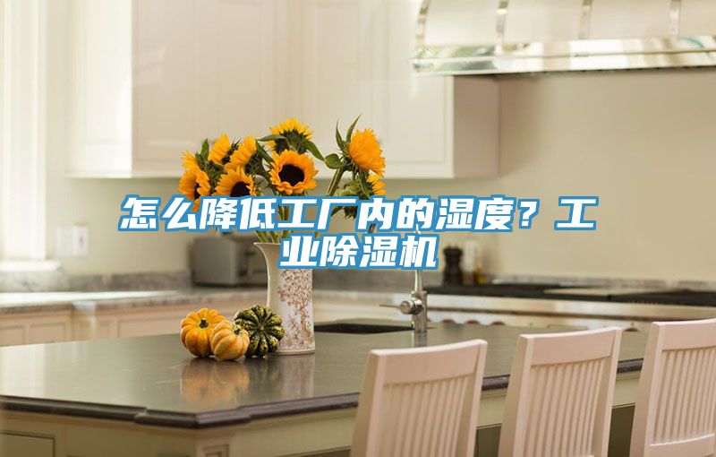 怎么降低工廠內的濕度?工業除濕機