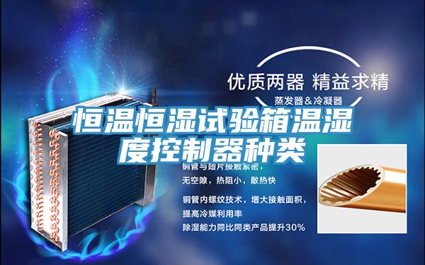 恒溫恒濕試驗箱溫濕度控制器種類