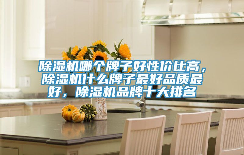 除濕機(jī)哪個(gè)牌子好性價(jià)比高,除濕機(jī)什么牌子最好品質(zhì)最好,除濕機(jī)品牌十大排名