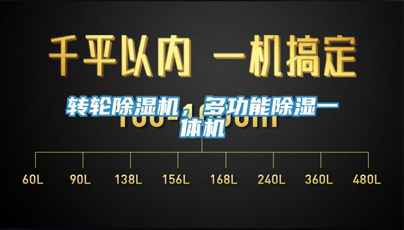 轉輪除濕機,多功能除濕一體機