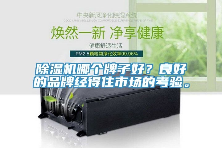 除濕機哪個牌子好?良好的品牌經(jīng)得住市場的考驗。